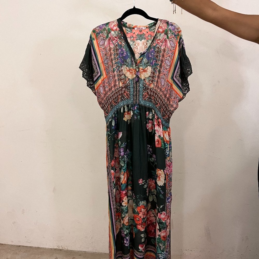 Johnny Was Brenda Dress Multi Color Dress Size S